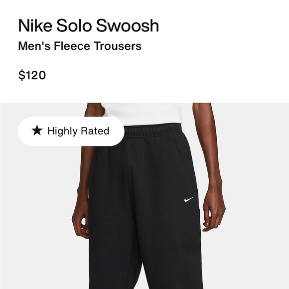 [NEW] Black Nike Sweatpants - Picture 4 of 4